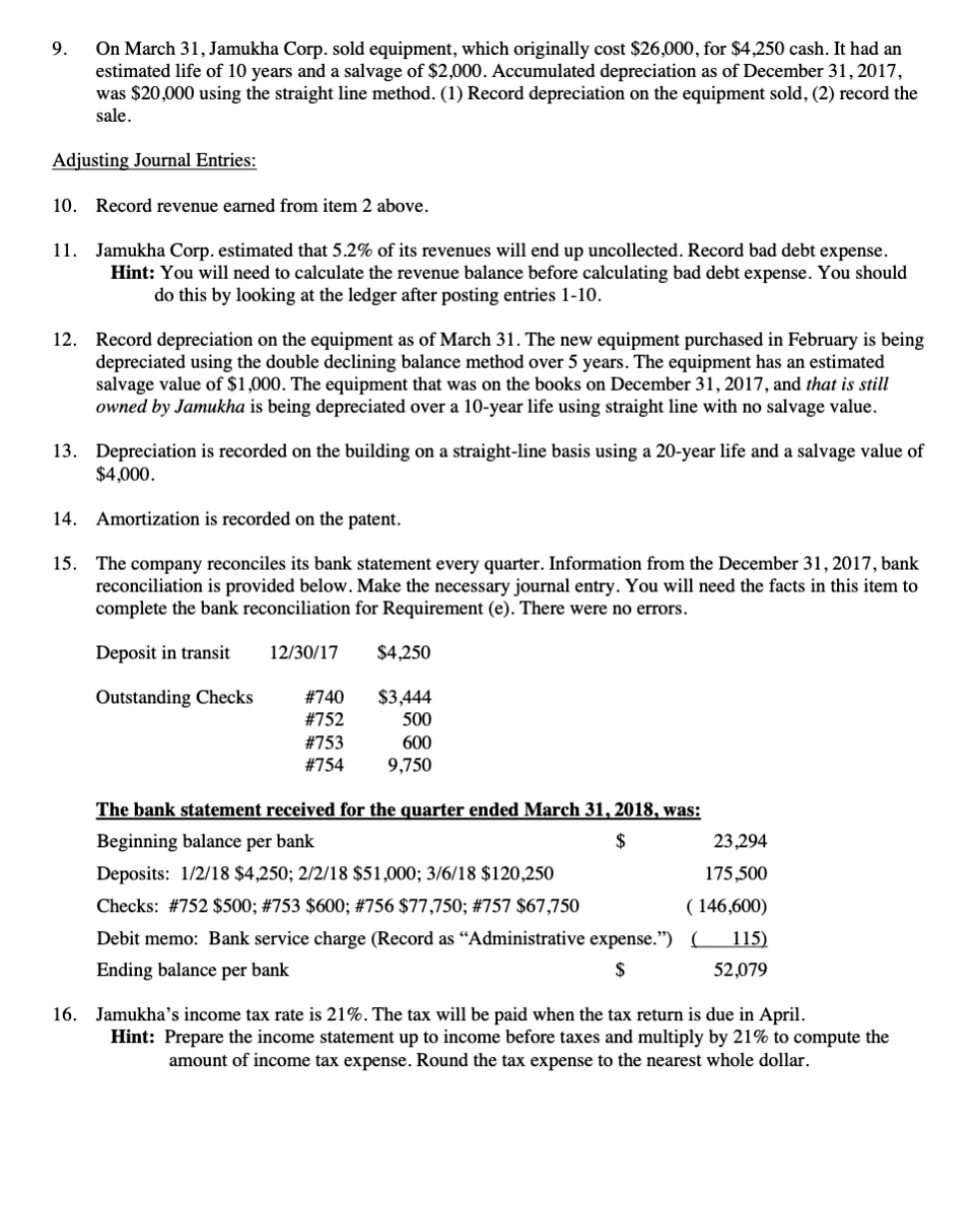 page 3 first. Partially completed problems will earn no creditthat means all