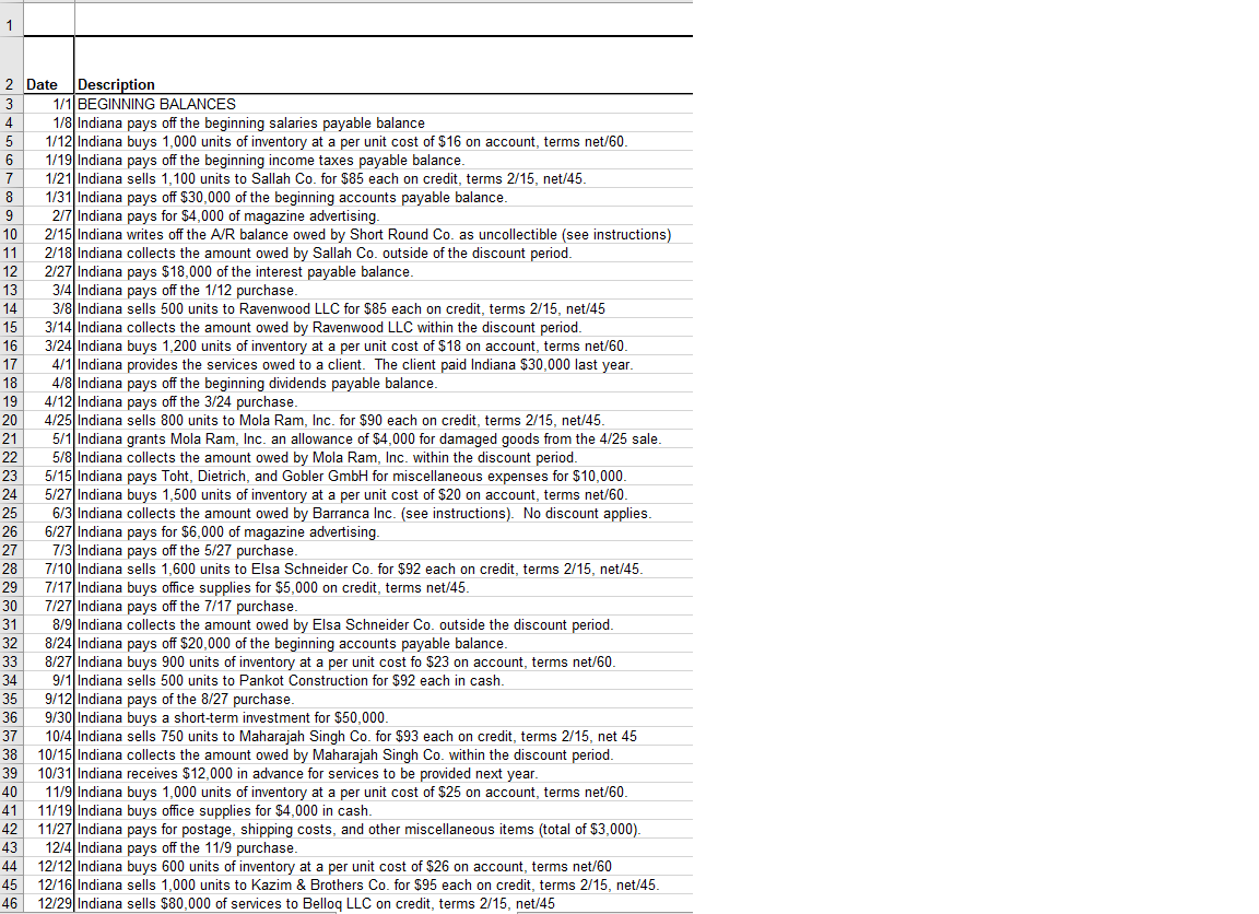 transactions. I do not have to use debits or credits, just positive