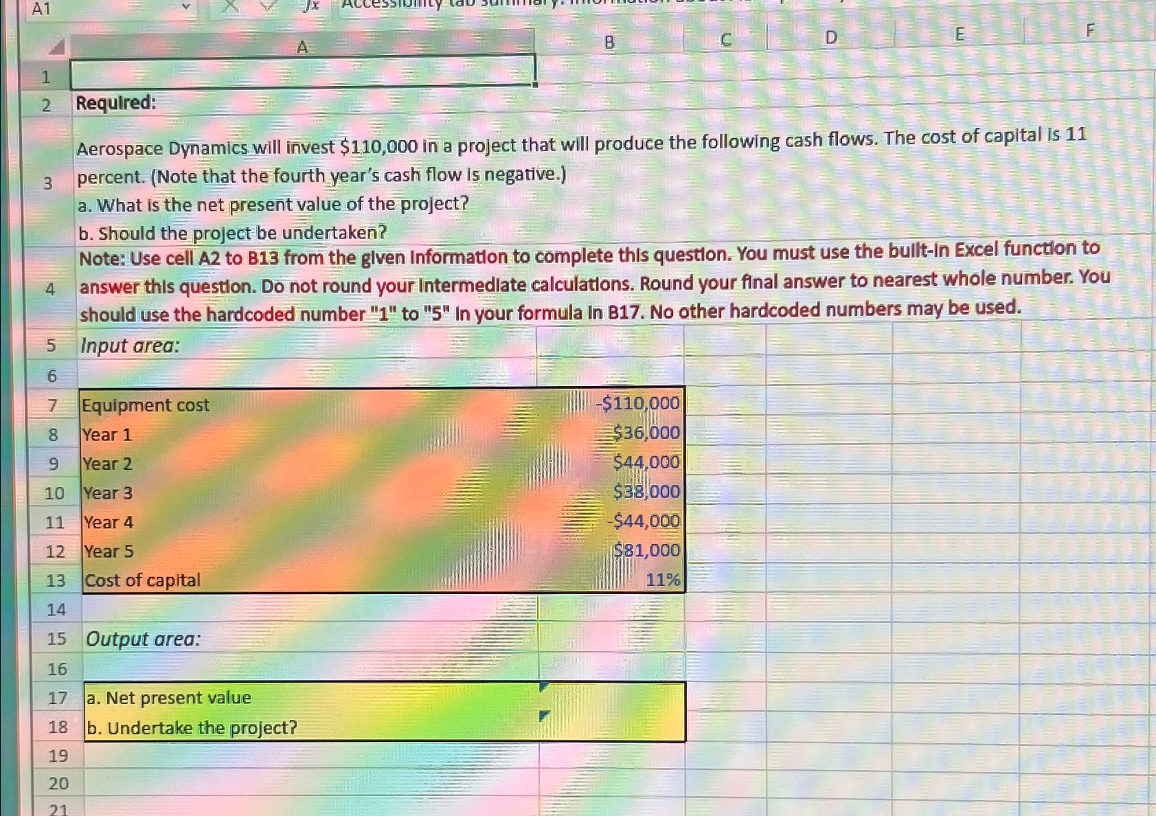 A1 1 Required: 2 I D Aerospace DynamicsAMill invest $110,000 ih a