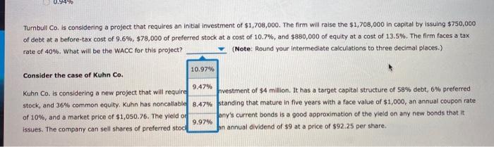 WACC is used as the discount rate to evaluate various capital budgeting