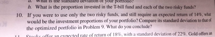 and just give me the investment porportions of portfolio Intermediate following data