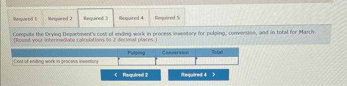 fine papers in three production departments-Pulping. Drying. and Finishing. In the Pulping