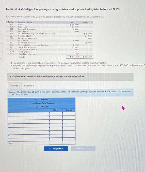 652 Supplies Prepaid insurance Equipment Common stock Retained earnings Dividends Services revenue