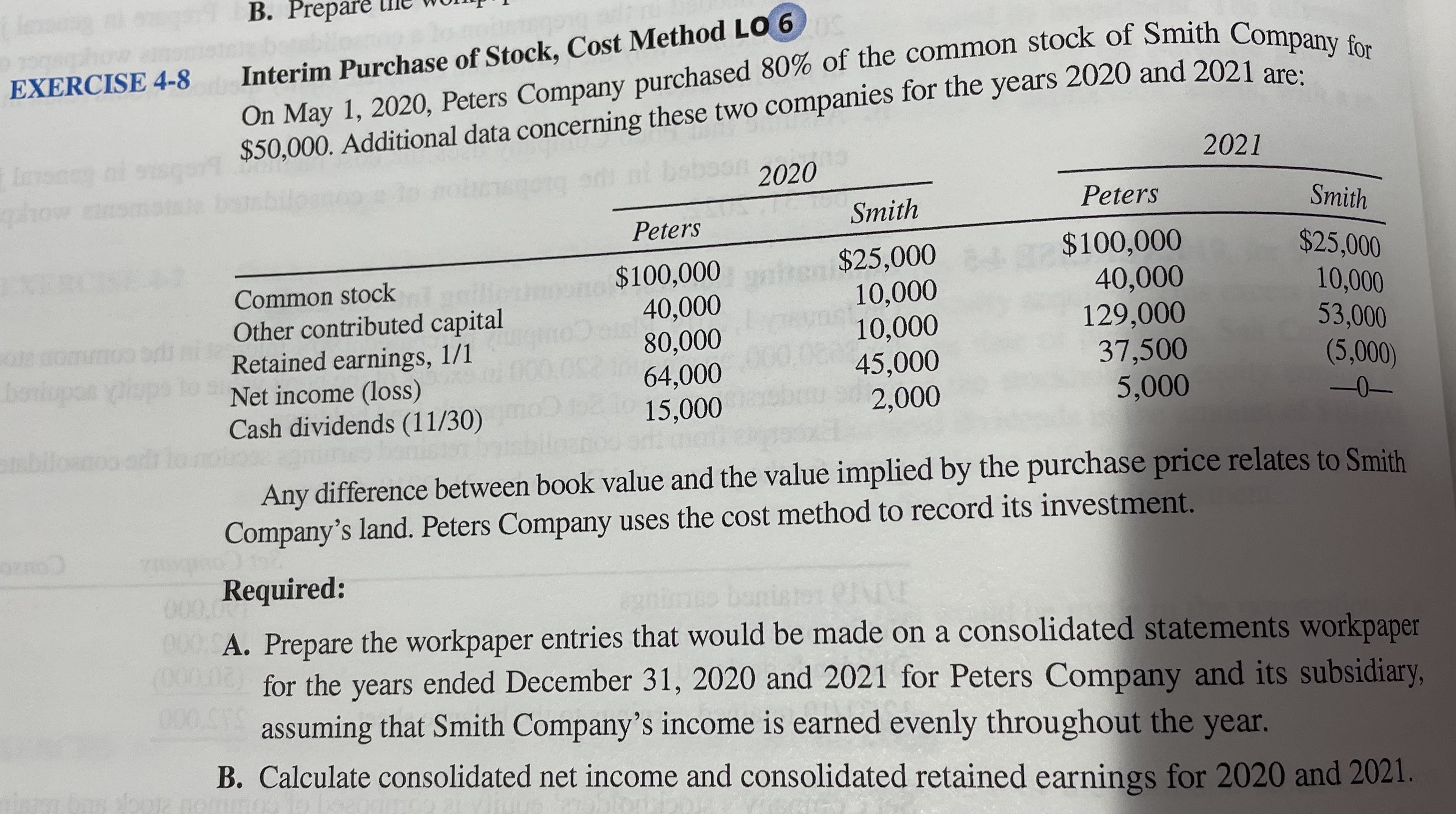Please only solve for part b. Please make it in grid form