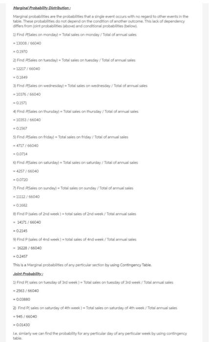 four pictures with data to answer section VII,VIII,IX. Raw Data for Stats