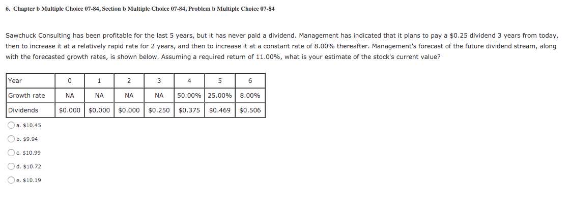  6. Chapter b Multiple Choice 07-84, Section b Multiple Choice 07-84,