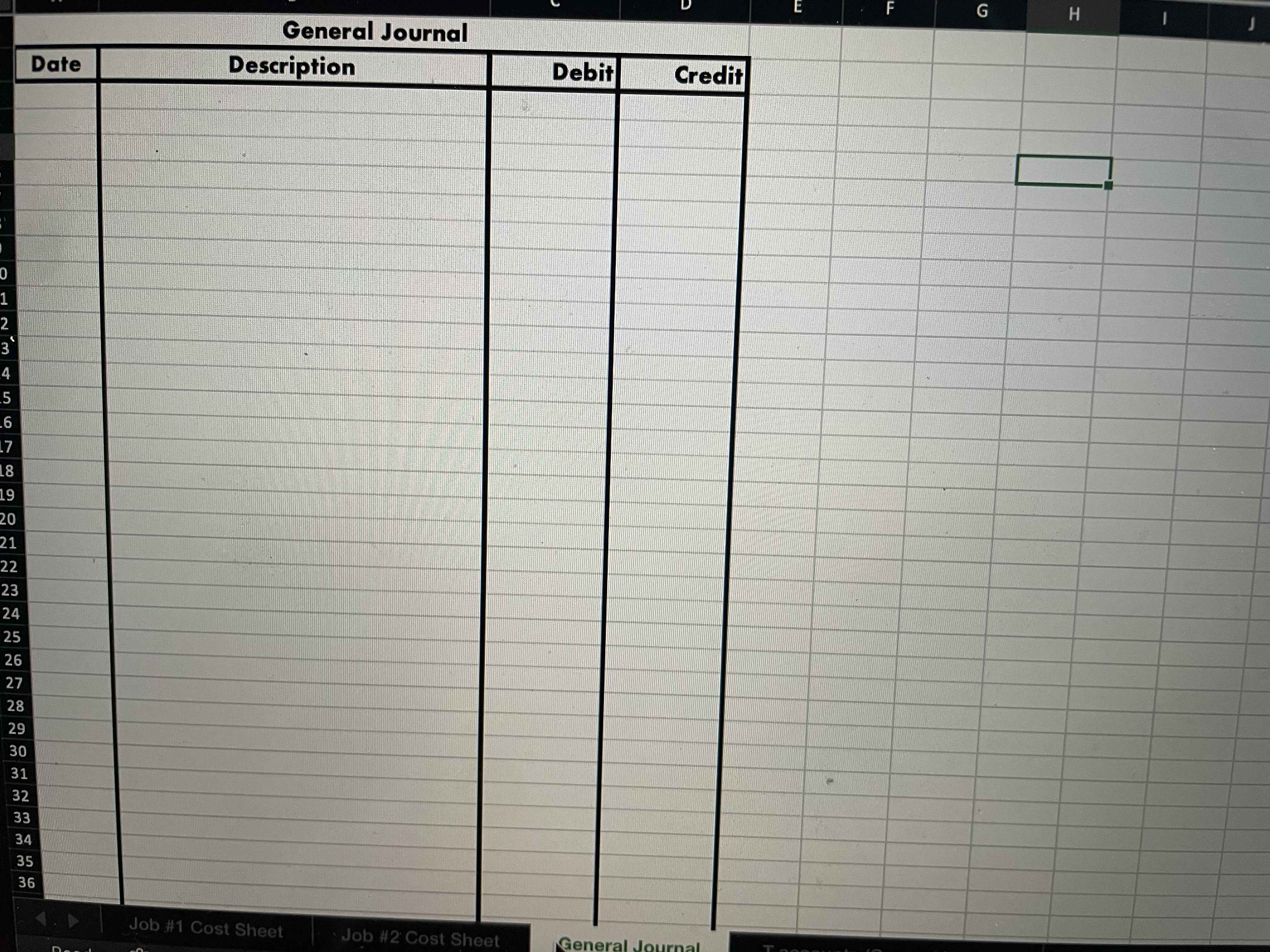 table is specially customized for the customer. This month, you have been