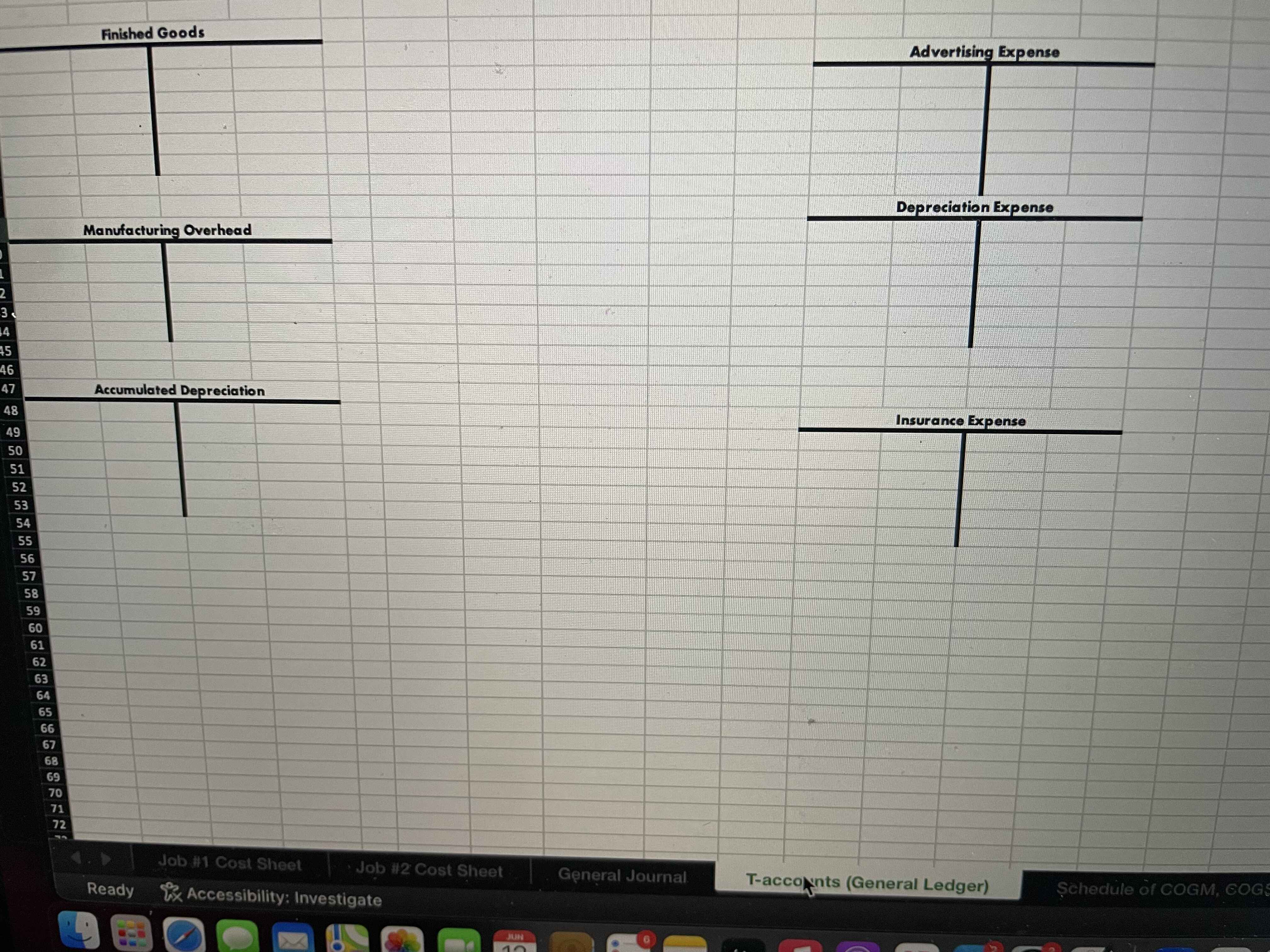 asked to develop and manufacture two new tables for customers. You will