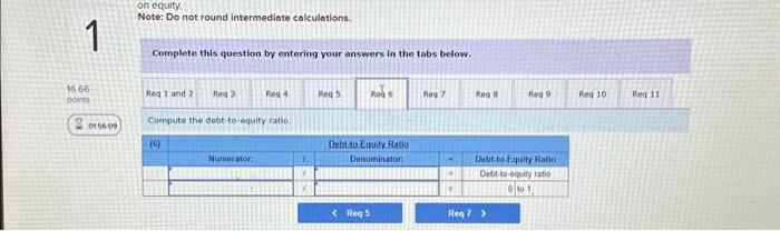 the financial statements of two companies competing in the same industry follows.