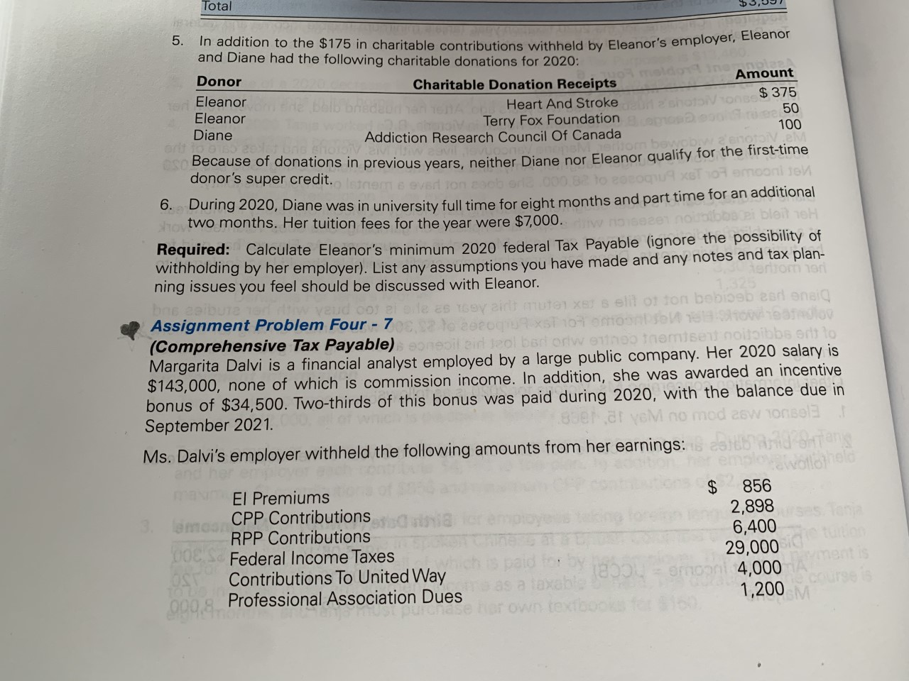 please help me to make corrections, i did question number 1,2,3,4. Please