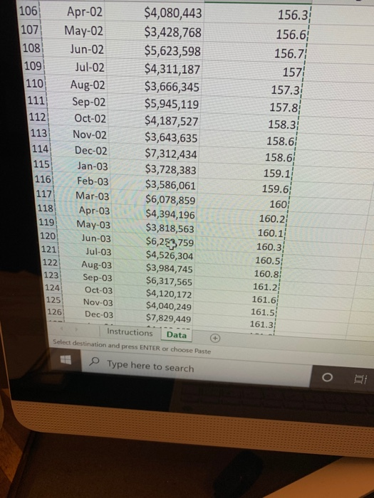 97 to April 00 4. Oct 00 to Nov 01 (c) Which