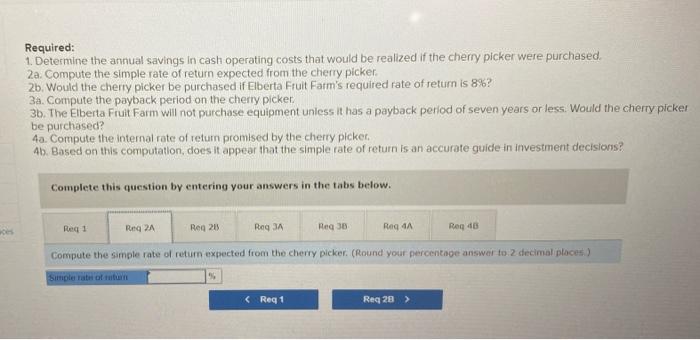 its annual cherry crop. Janessa Wright, the farm manager, just received information