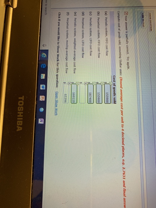 product firm. Presented below is information concerning one of its products, the