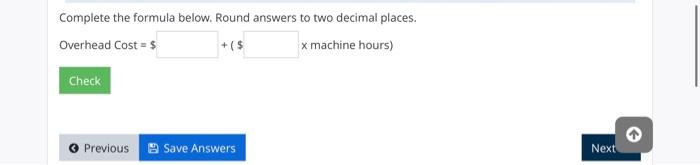 used. Using Excel, Ms. Bake input twelve months of historical data for
