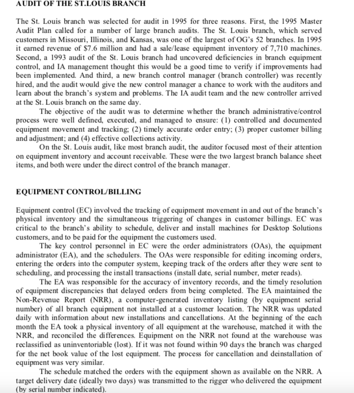 try to answer i need your help DESKTOP SOLUTIONS: AUDIT OF THE