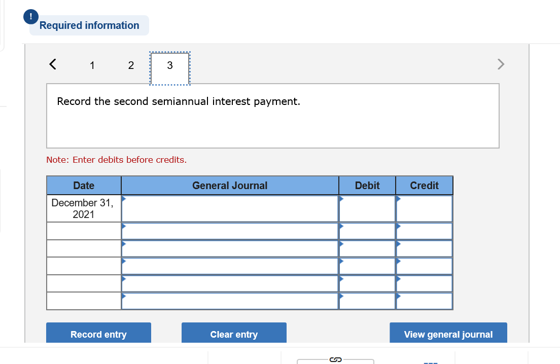 semiannually on June 30 and December 31 each year. Please help I