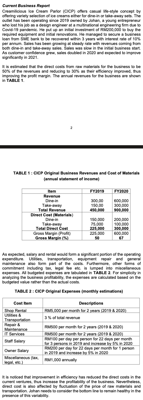 Find: Sensitivity Analysis. This section must include (if applicable, tables/charts): parameter variability