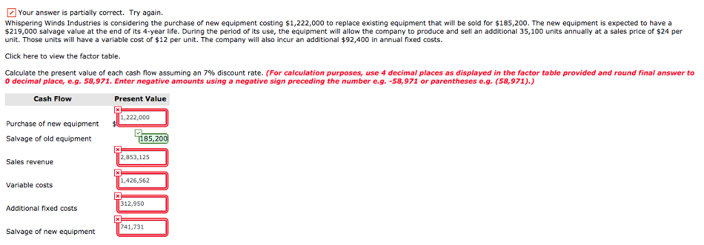 Help please and thank you!! Your answer is partially correct. Try again.