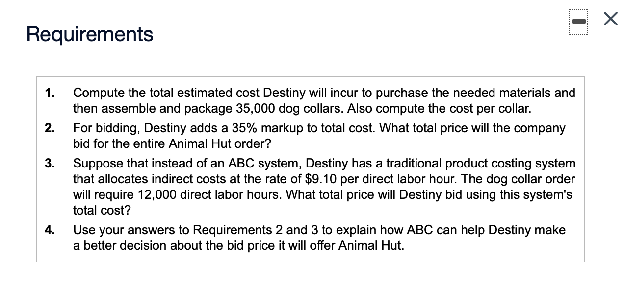per wheel rim that they computed in 2024 using activity-based costing. In
