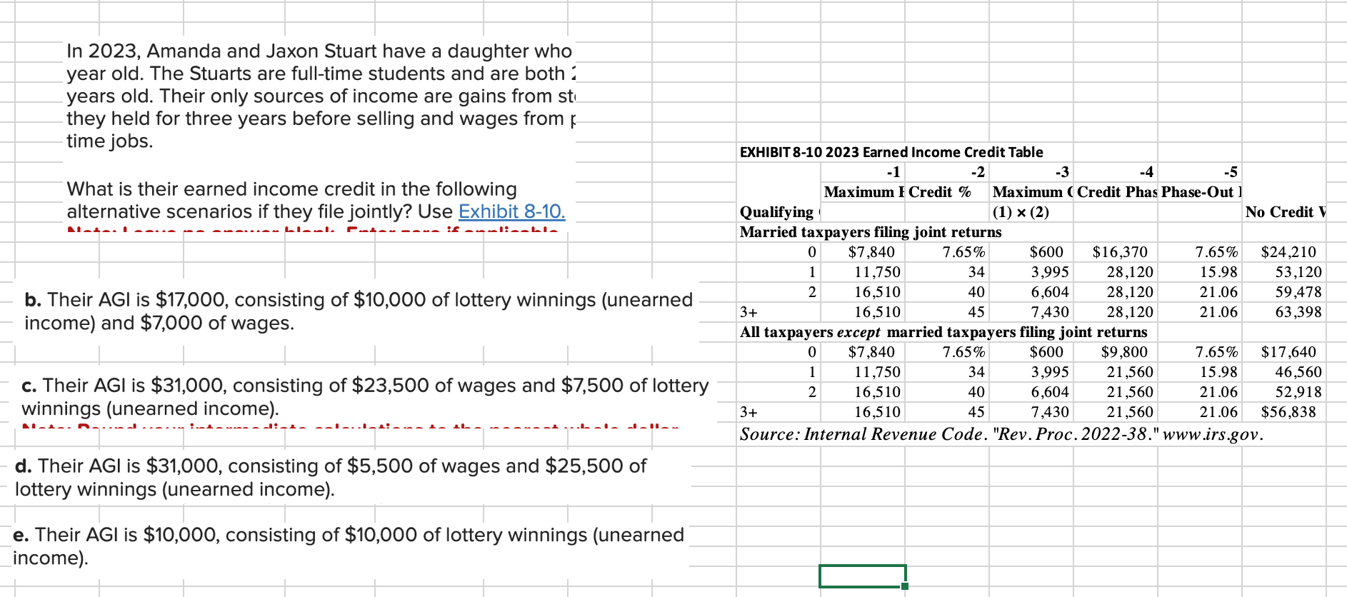  In 2023, Amanda and Jaxon Stuart have a daughter who year