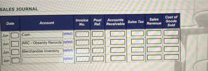 you are asked to record transactions that occurred during the first week