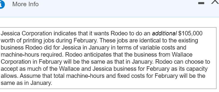 Data on each customer for January are: 3 (Click to view the