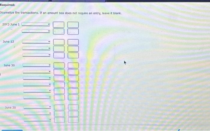 entry, leave it blank. Iransactions for petty cash, cash short and over