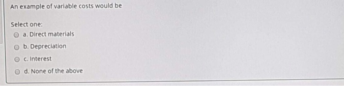  Need solution will rate 1. 2. 3. An example of variable