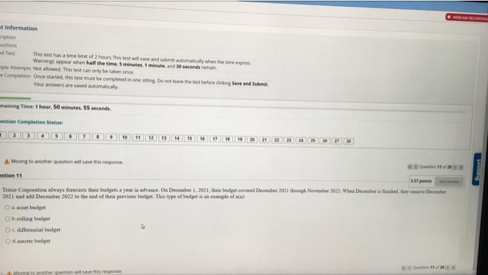 11 WEBCAMS t Information ription action dTest This tests are limit of