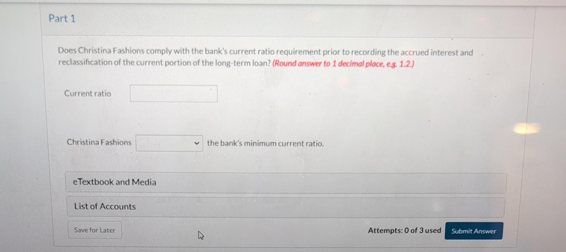 2020, Christina Fashions borrowed $97,000 at a bank by signing a four-year,