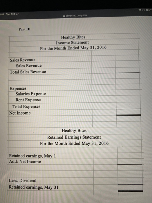 of operations of the business, the following events and transactions occurred. 1