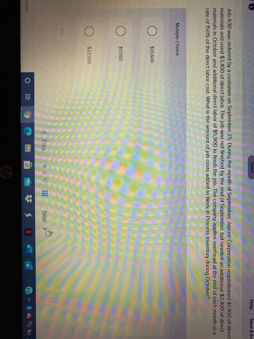  Saved Help Save & E Job A3B was ordered by a