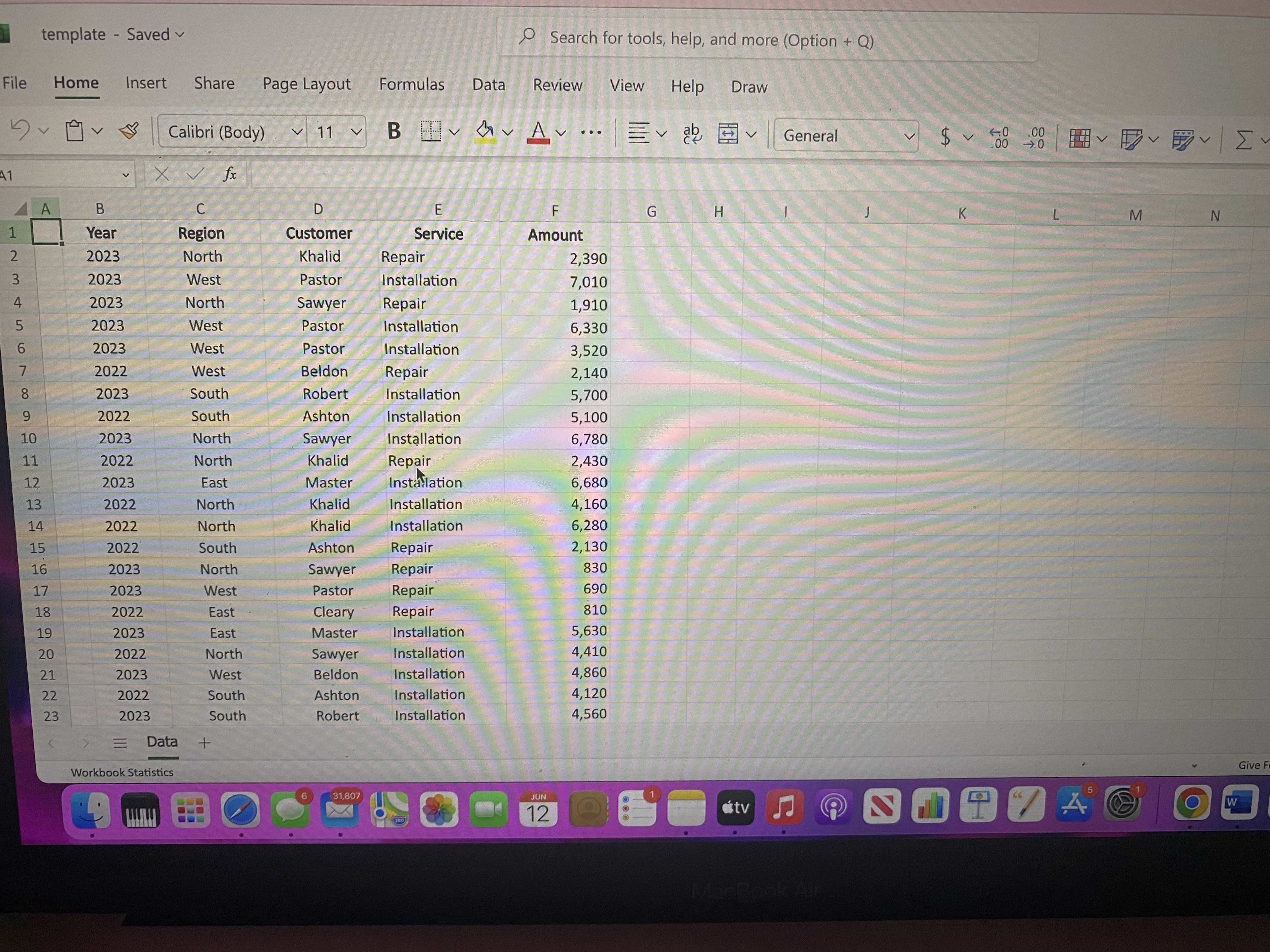  These questions are in relation to a pivot table please tell