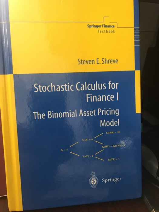 For each time period, the stock price is expected to increase by