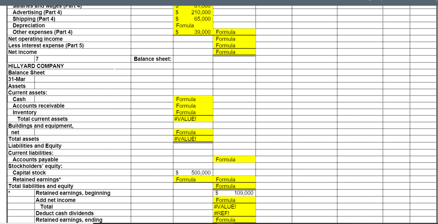 specialty store, prepares its master budget on a quarterly basis. The following