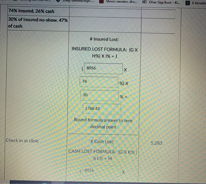 the decreasing patient yield. We want to know why the clinic is
