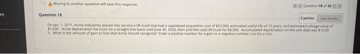 help Moving to another question will save this response Question 18 af