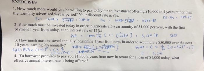  How to distinguish future value, present value, future value of annuity