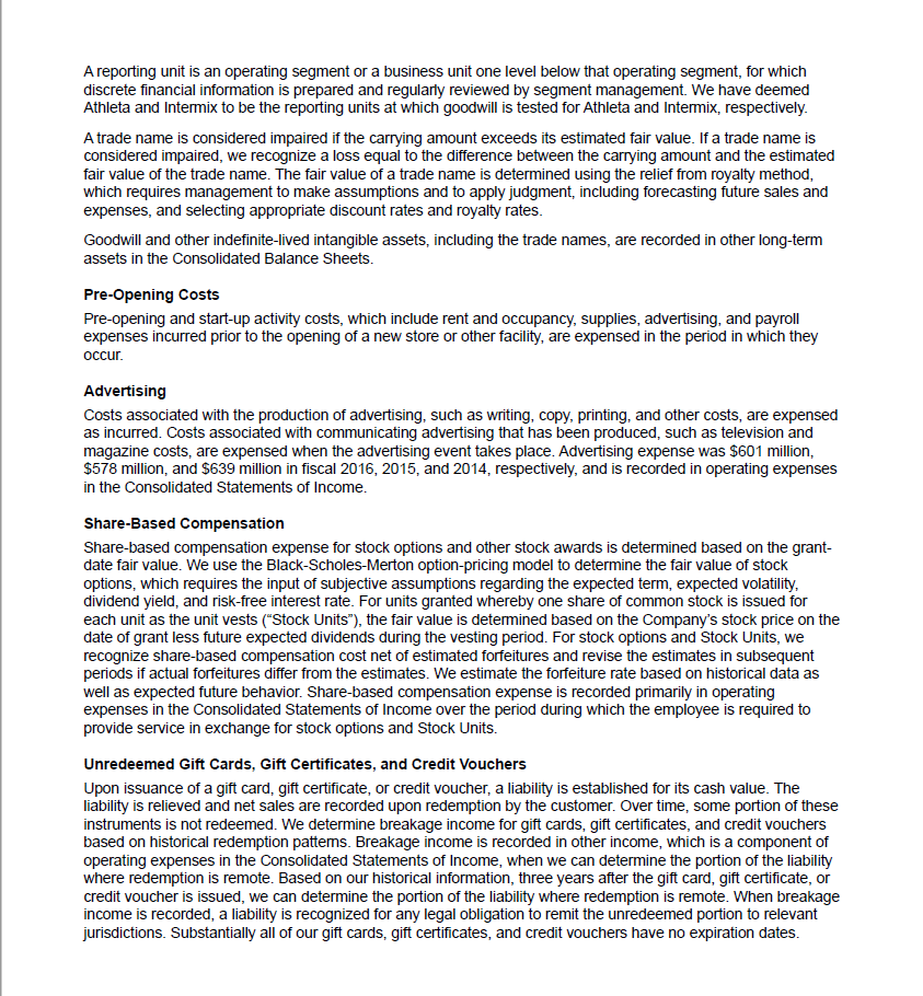 payment occurs simultaneously). 5. Compute The Gaps dividend payout ratio for fiscal