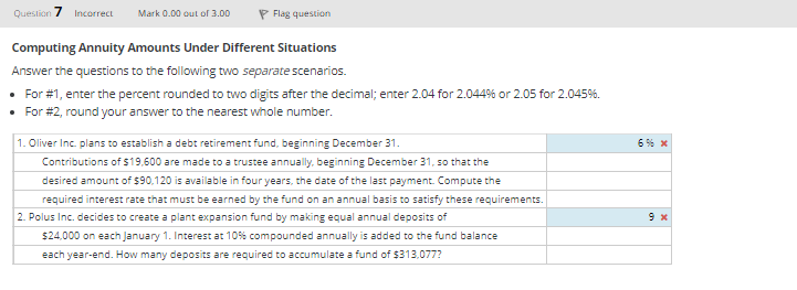  Computing Annuity Amounts Under Different Situations Answer the questions to the