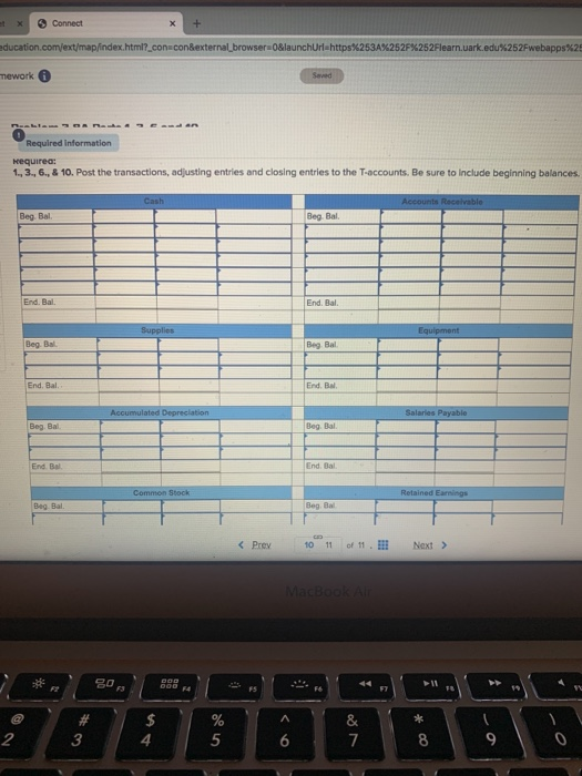 account. 2. May 2 Collect on accounts receivable, $17,400. 3. June 30