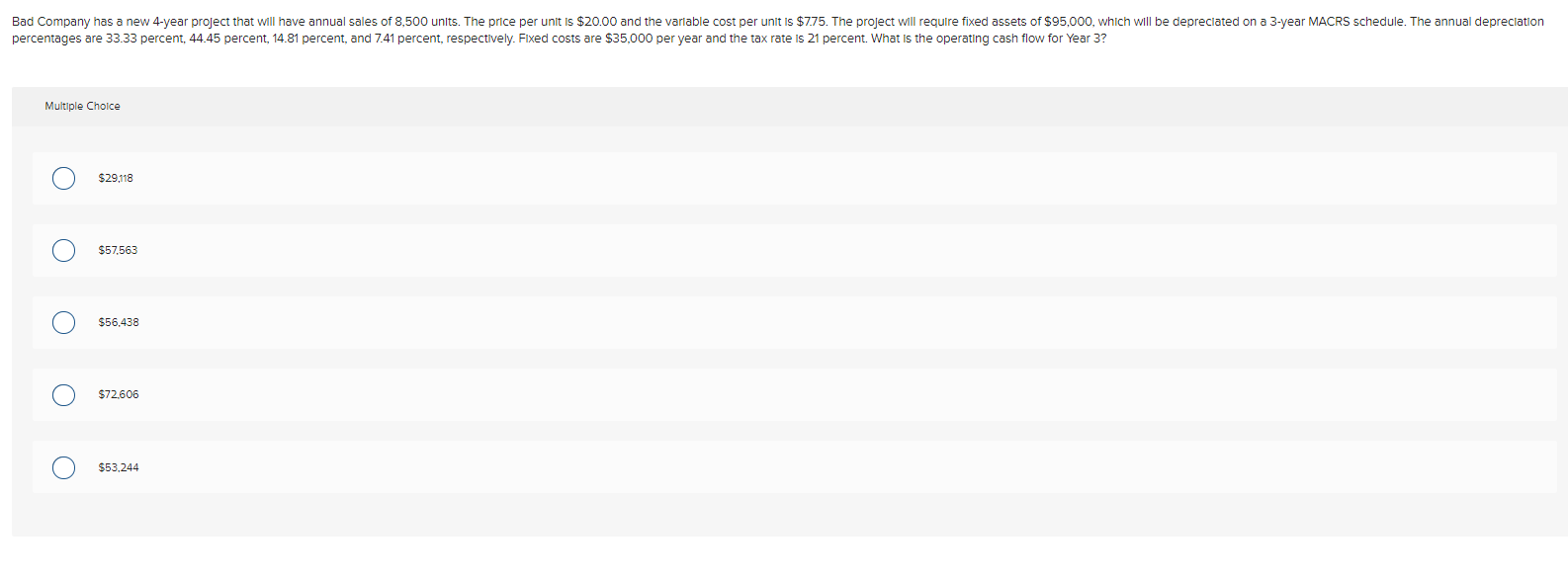 Bad Company hes new 4-year project that WII have annual sales of