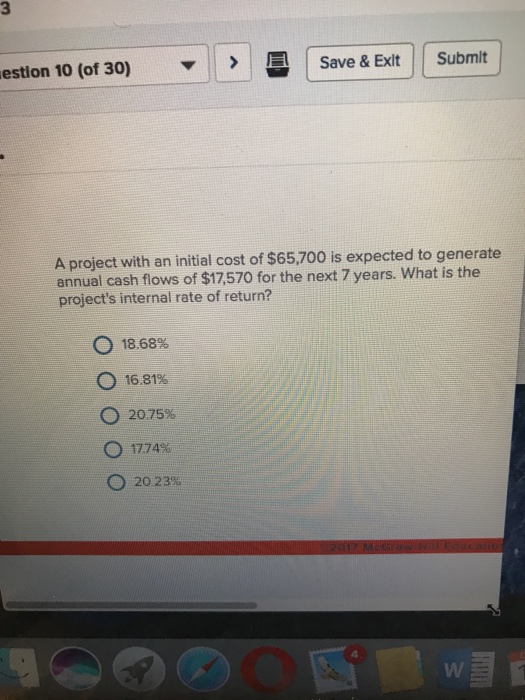 187,500 0 2 3 4 What is the crossover rate for these