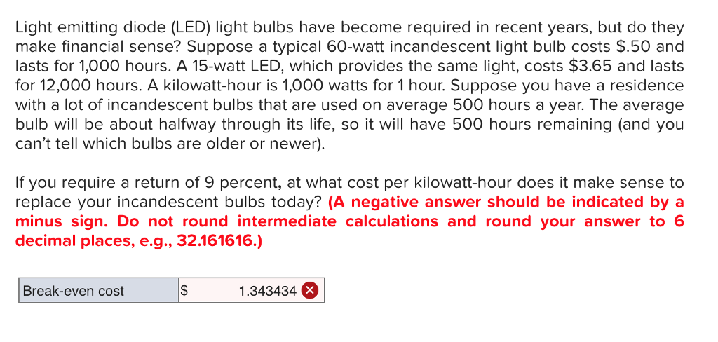 The answer I have is incorrect, please help me find the correct