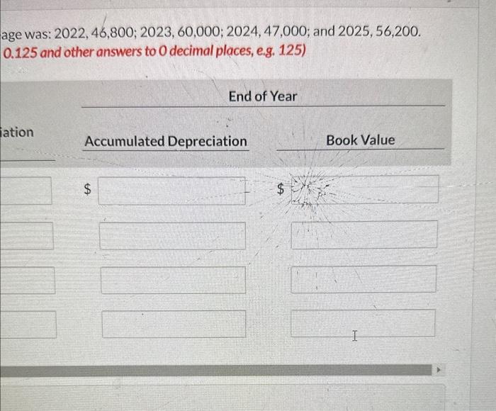 $117,000. Over its 4 -year useful life, the bus is expected to