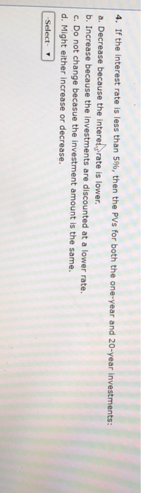 flows either one year or three shows the di value for an