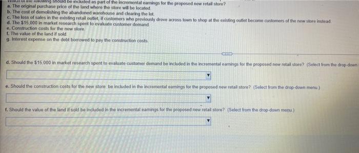 $15,000 extent of customer demand for the new store. Now Home Builder