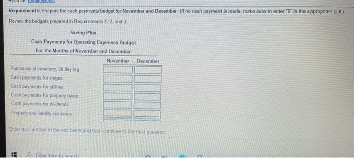 and mber ember 124,320 372,960 497,280 ld, inventory, an ore nd Purchases