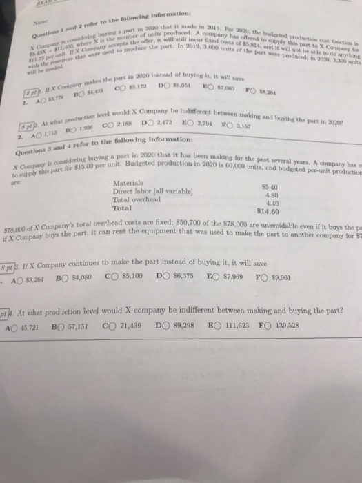 of goods sold Variable Find Selling and ministrative Variable Fixed 123 731