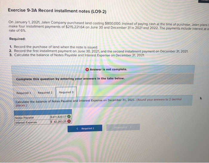 at the time of purchase. Jalen plans to make four installment payments